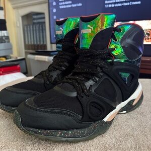 🔥RARE Puma x Alexander McQueen Tech Runner Mid Sneakers  Size 13